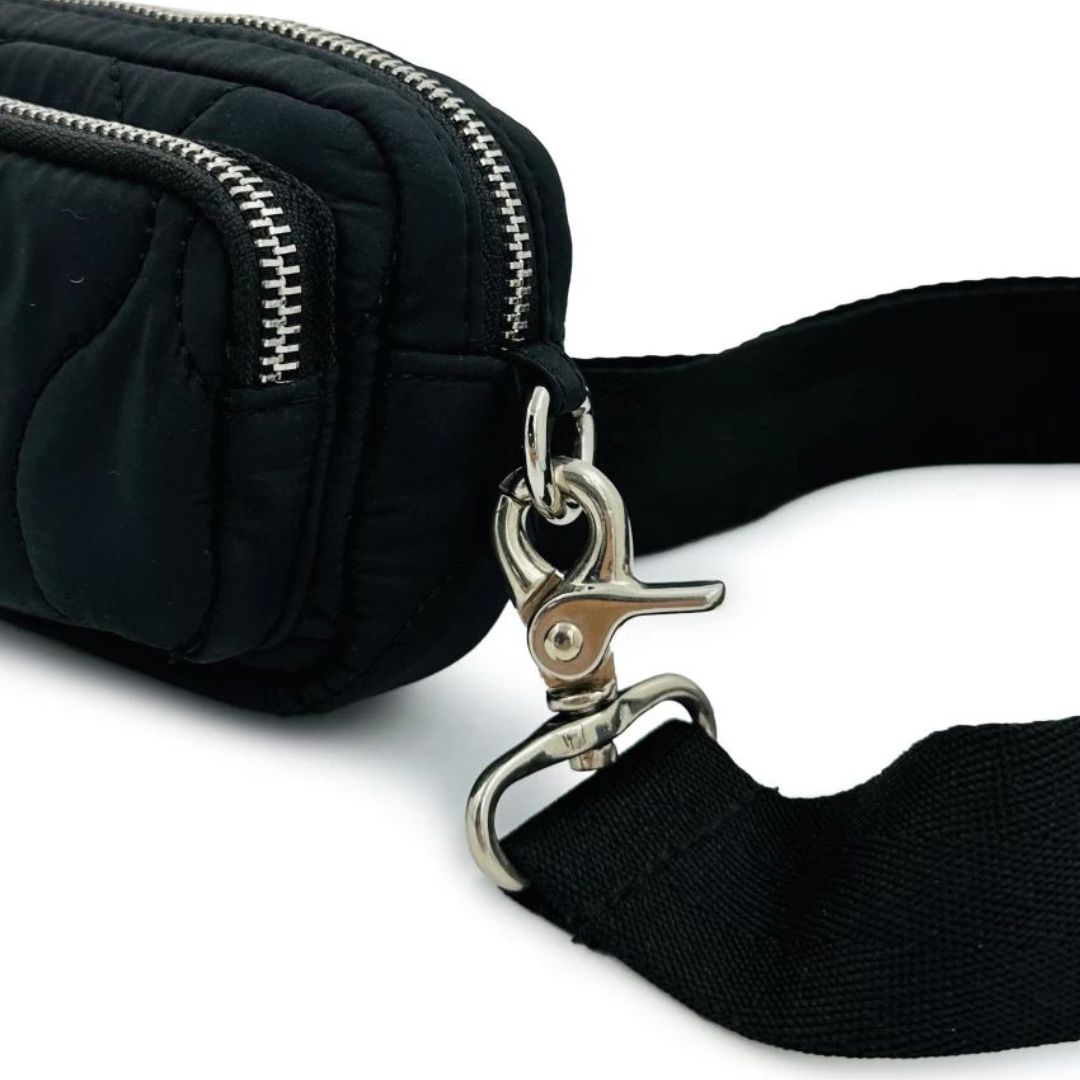 Black Pulse Sling Bag