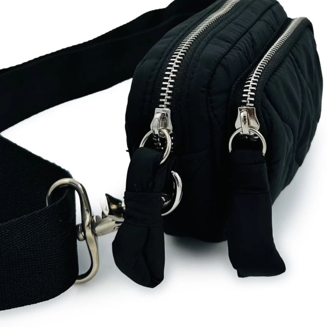 Black Pulse Sling Bag