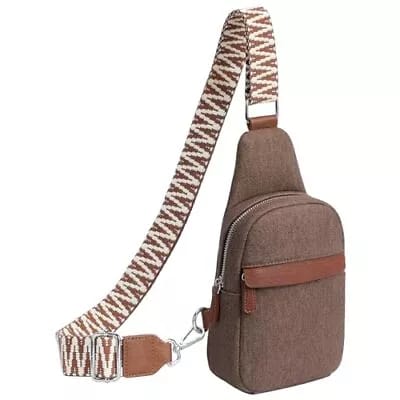 Rustic Explorer Canvas Sling Bag