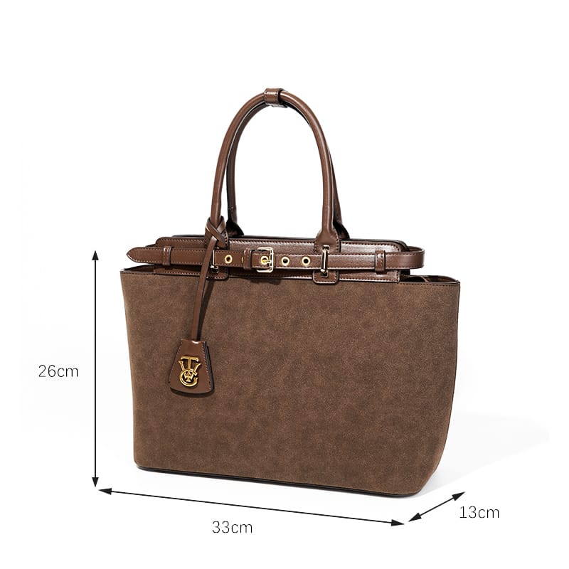 Caramel Luxe Tote