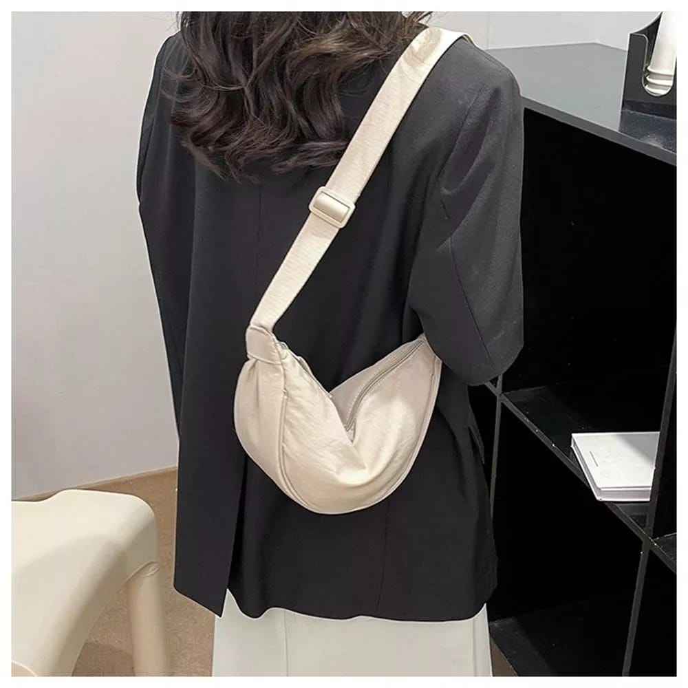 Comfy Crescent Crossbody Bag