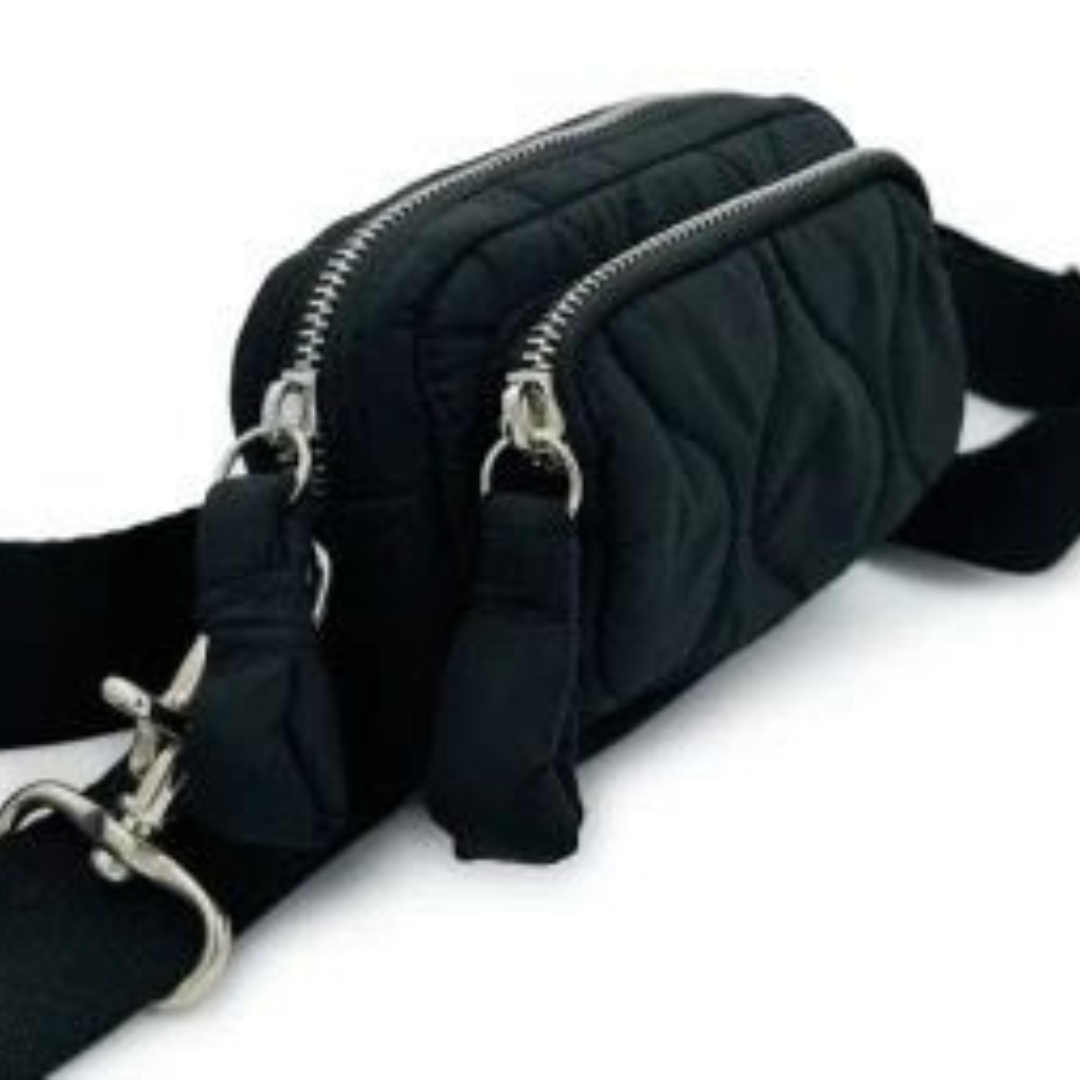 Black Pulse Sling Bag